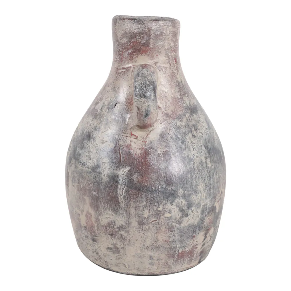GARFIELDROSE GRAY VASE 8 (IN)