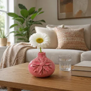 FLYNNRUN PINK VASE 5 (IN) 11
