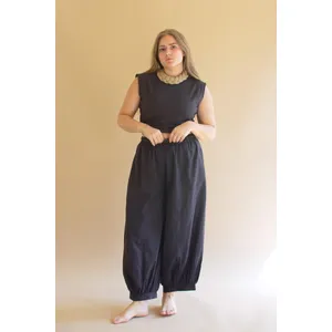 Convertible Wrap Blouse / Midnight 5