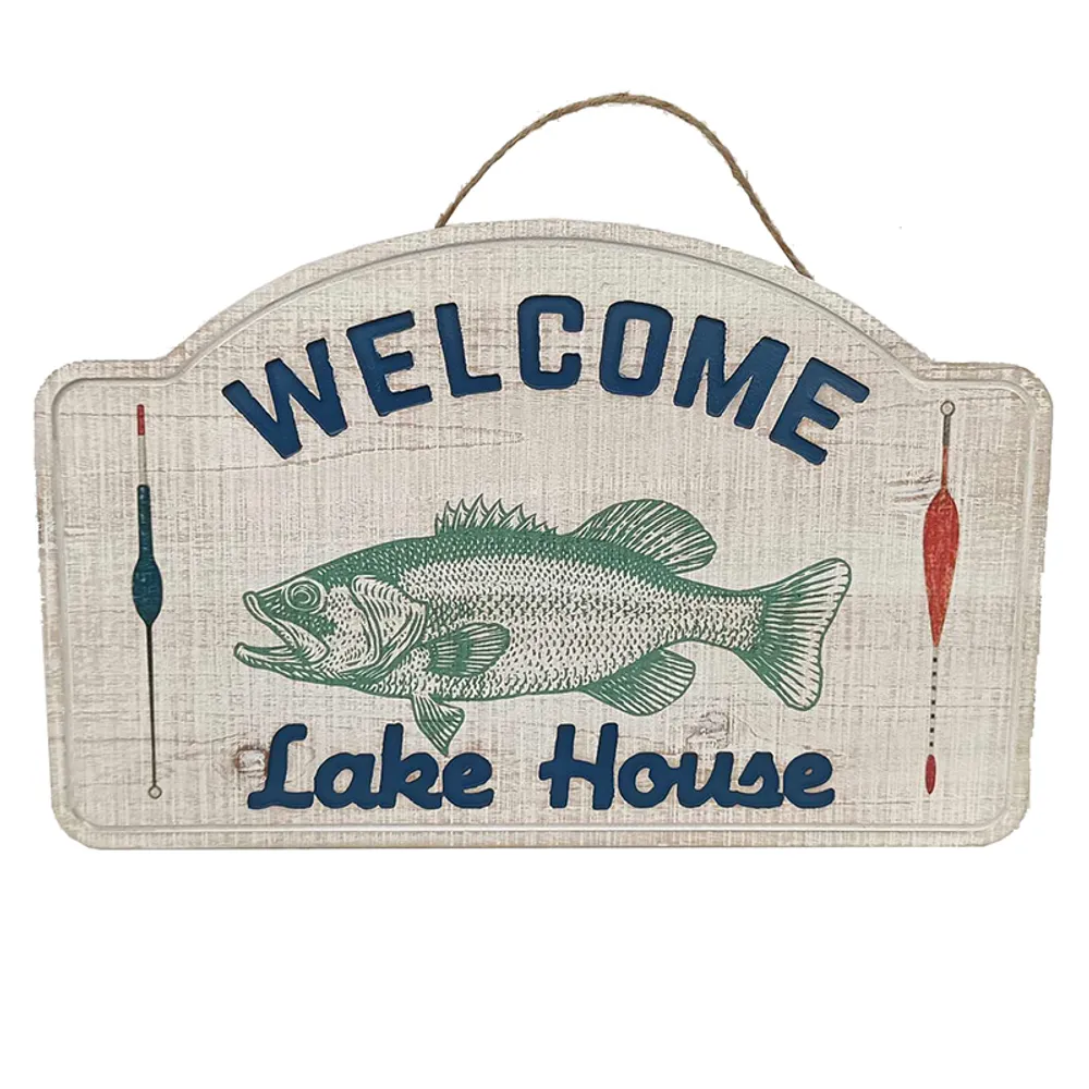 15-3/4" WELCOME LAKEHOUSE SIGN