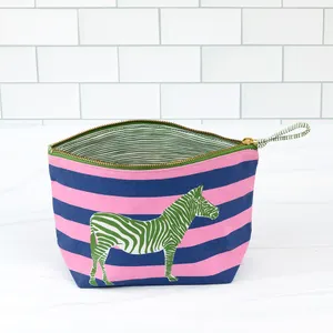 Zebra Essential Canvas Pouch Set of 2 5