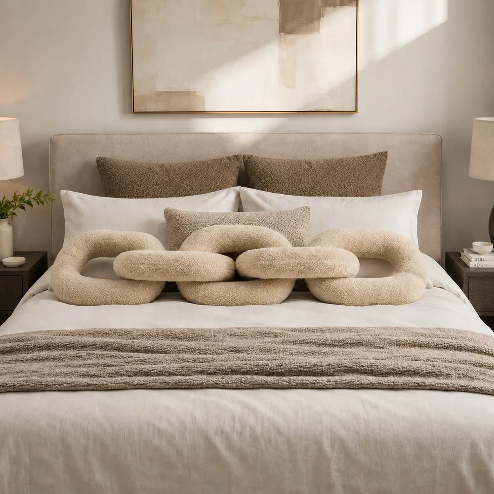ROSESIDE IVORY PILLOW 4 (IN)