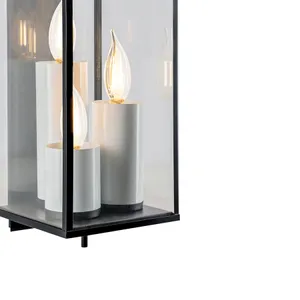 Back Bay 24.5'' High 3-Light Outdoor Sconce - Matte Black 4