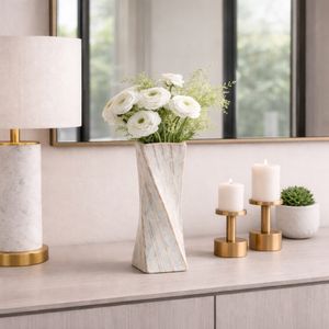 GREYSONCROSS BROWN VASE 11 (IN) 2