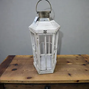 Antique Black Brushed  Lantern 27in 2