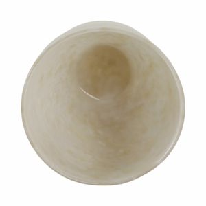 GORTONMOOR IVORY GLASS VASE 9 (IN) 7