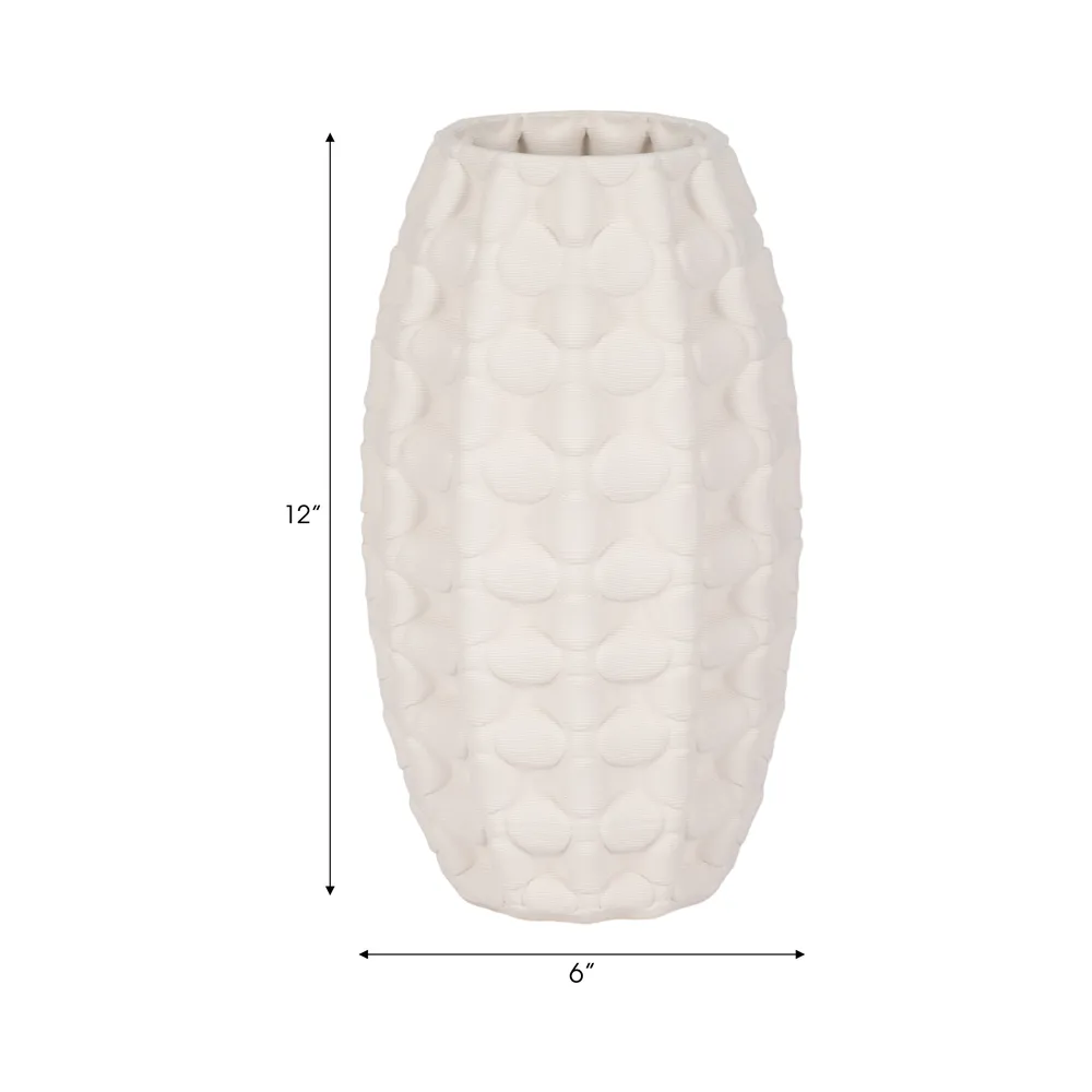 GLENLAND IVORY VASE 12 (IN)