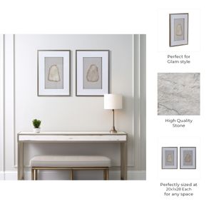 HERMONCROSS SET OF 2 TAN ART 28 (IN) 10