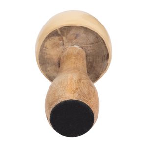 WOOD, 8" CONED MUSHROOM, IVORY 6