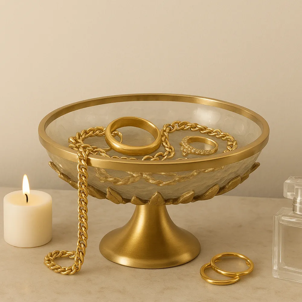 RUEROSE GOLD BOWL 8 (IN)