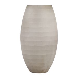 FINLEYTON GRAY GLASS VASE 10 (IN) 5
