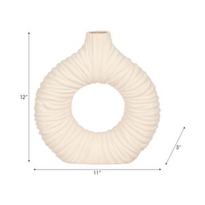 CANTONGATE IVORY VASE 12 (IN) 9