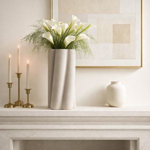 HOPEBEACH GRAY VASE 15 (IN) 2