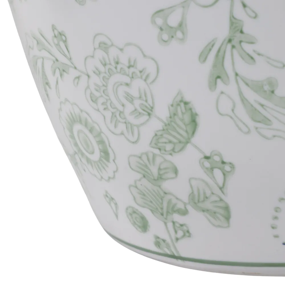 PEYTONWELL GREEN GARDEN STOOL 18 (IN)