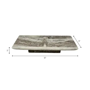 KAYEWICK WHITE TRAY 2 (IN) 9