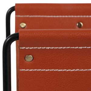 HEYDONDALE BROWN MAGAZINE RACK 14 (IN) 8