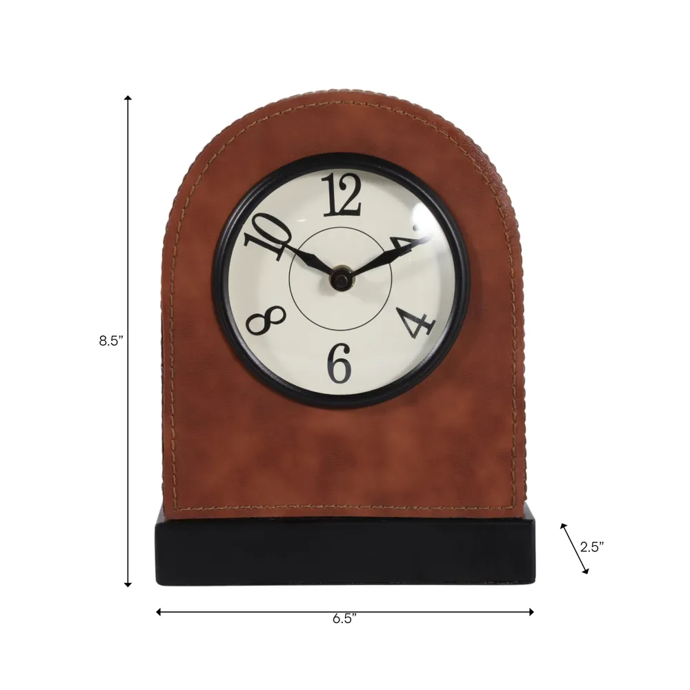 FABIANROSE BROWN CLOCK 9 (IN)