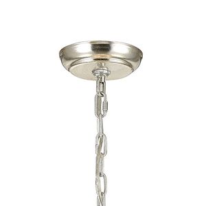 Modish 28'' Wide 8-Light Chandelier - Matte White 4