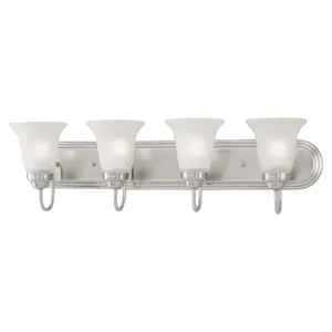 Whitmore 30'' Wide 4-Light Vanity Light - Satin Pewter 1