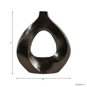 GRANGERROSE BRONZE VASE 11 (IN) 9