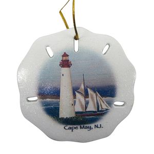 3-3/4" CAPE MAY SANDDOLLAR CHRISTMAS OR 1