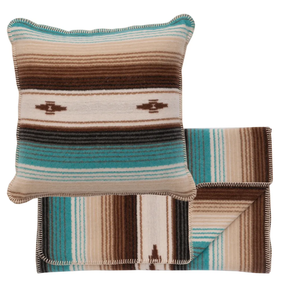 Zarape - Scarf & Pillow Set - King - 106x24