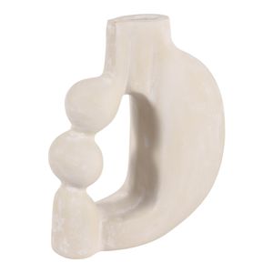 FERNMOOR IVORY VASE 14 (IN) 4