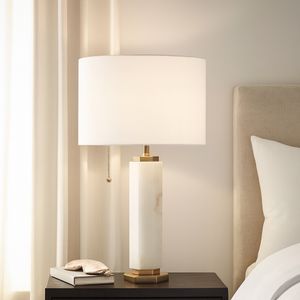BRYNBROOK WHITE LAMP 28 (IN) 2