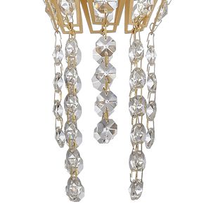 Fantania 8'' Wide 2-Light Mini Pendant - Champagne Gold 2