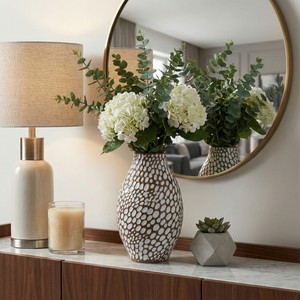 HARPERMILL BROWN VASE 10 (IN) 2