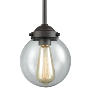 Beckett 6'' Wide 1-Light Mini Pendant - Oil Rubbed Bronze 2