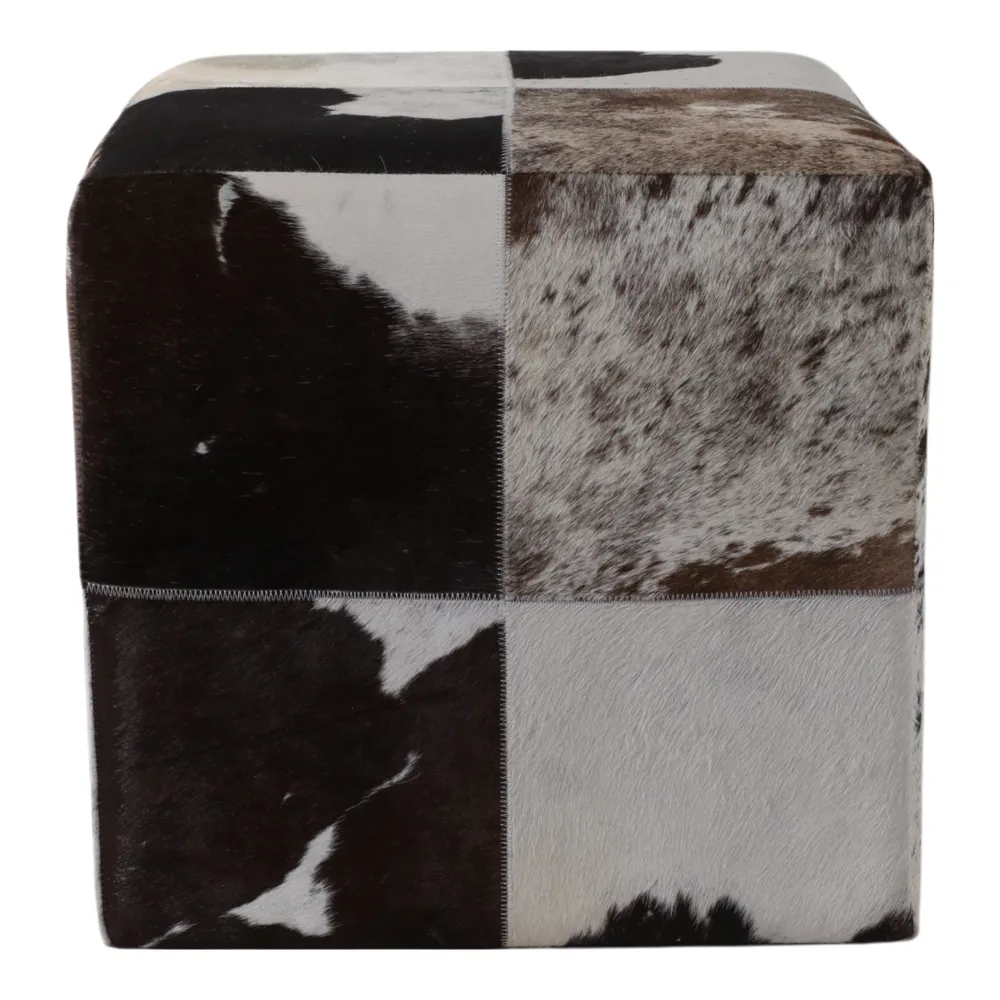 SPARROWSTONE WHITE OTTOMAN 19 (IN)