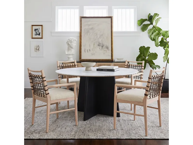 Wezly Dining Chair Ivory 10