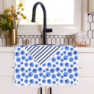 Blueberry Medley Eco Kitchen Tea Towel 3