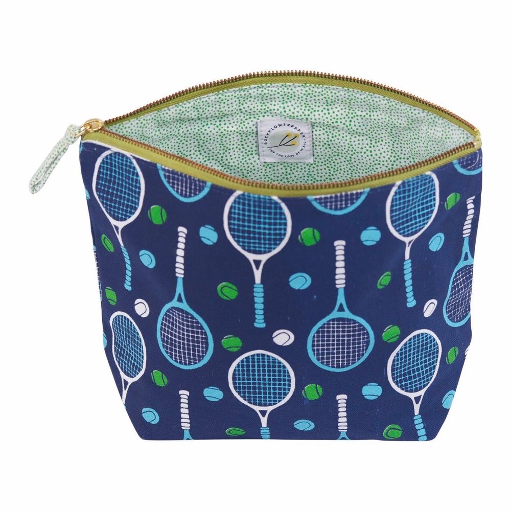 Tennis Large Essential Canvas Pouch