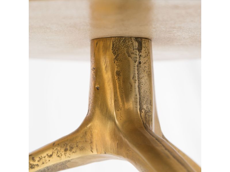 Como Accent Table Set Antique Gold 11
