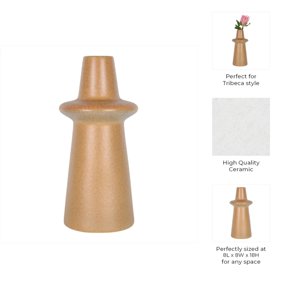 ENOCHWAY BROWN VASE 18 (IN)