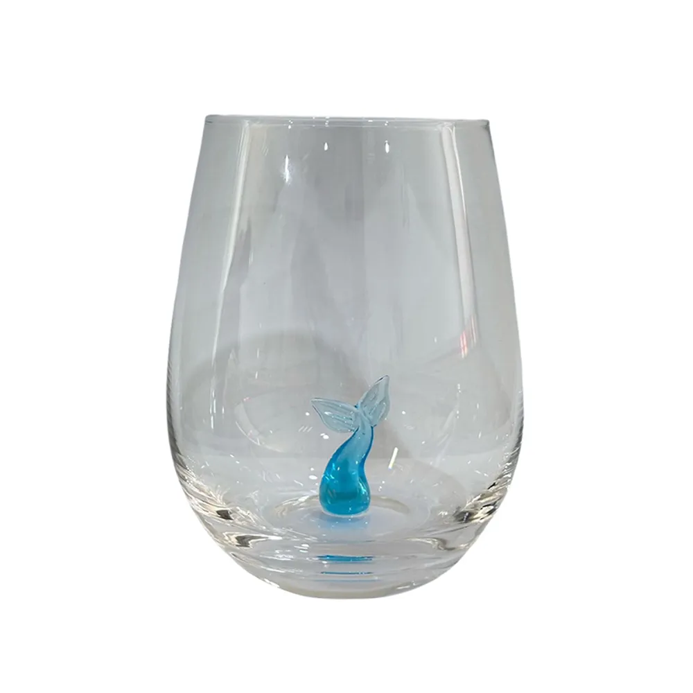 WHALE TAIL WINE GLASS