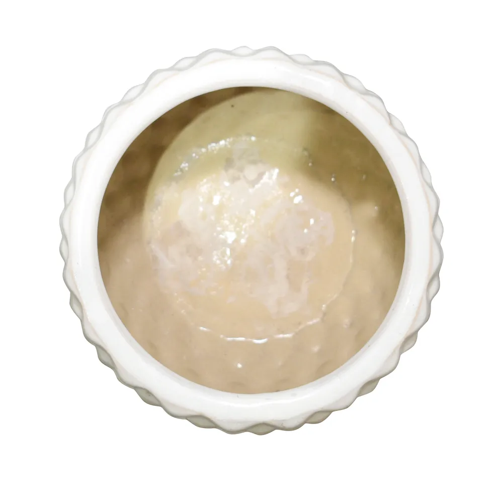 CALTONFIELD SET OF 3 WHITE PLANTER 9 (IN)
