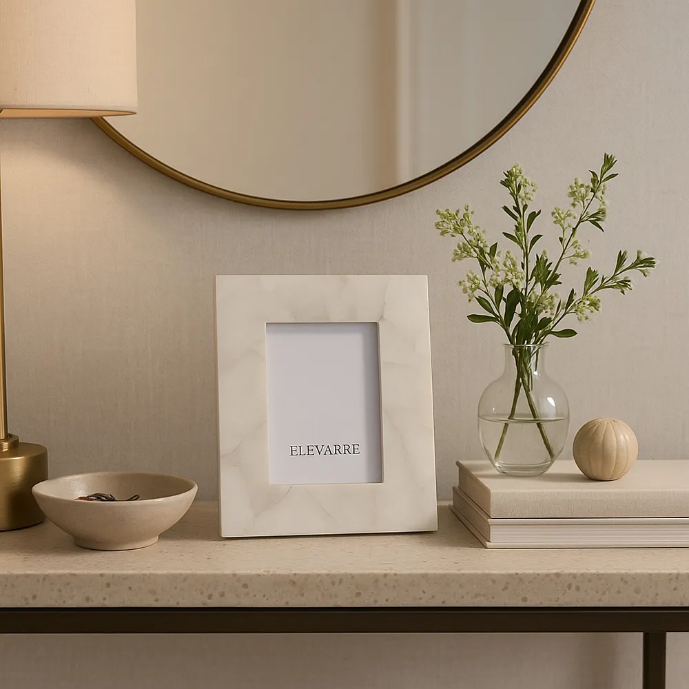 COOPERHAVEN WHITE FRAME 9 (IN)