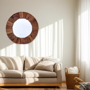 SAGEHAVEN BROWN MIRROR 32 (IN) 8