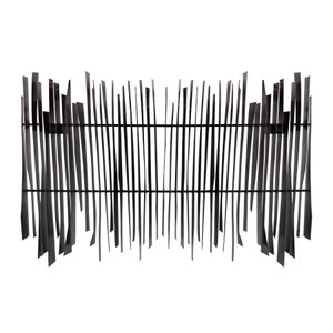 Ridge Dimensional Wall Art - Black 1