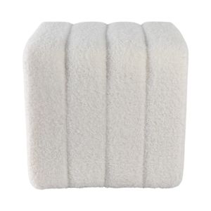 TRUEVIEW WHITE OTTOMAN 16 (IN) 1