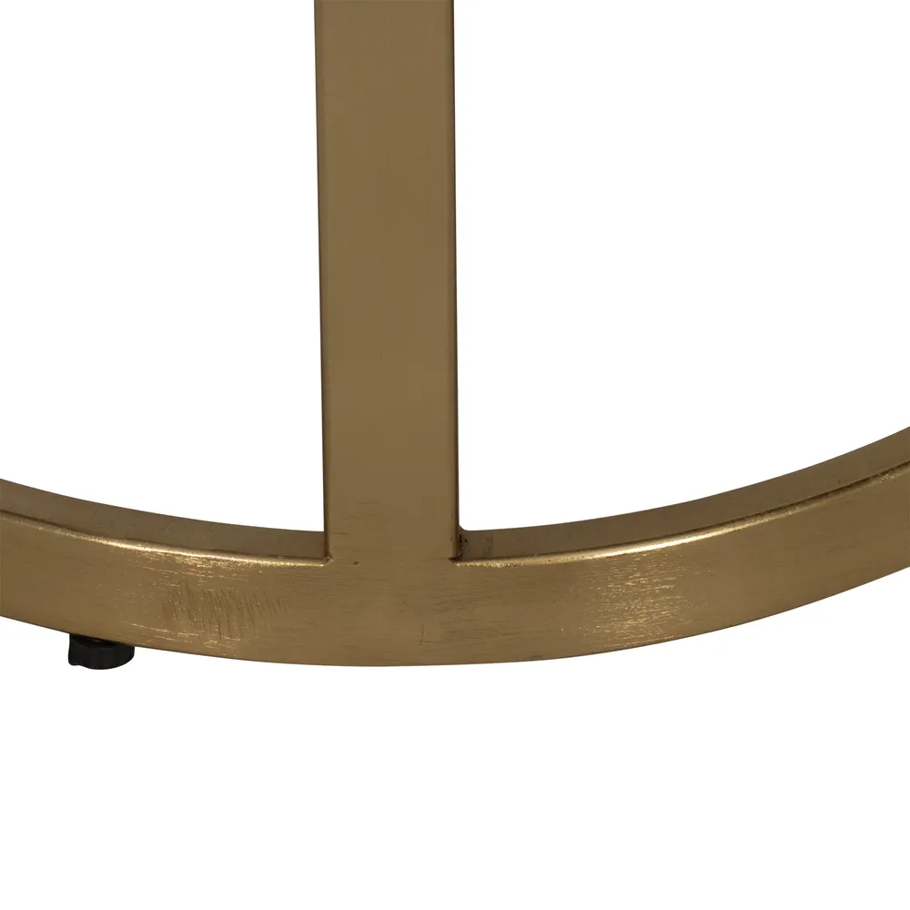 FORDHAM SET OF 2 BLACK TABLE 23 (IN)