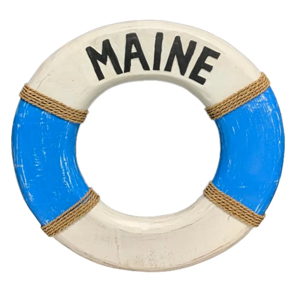 20" MAINE LIFE RING BLUE COLOR