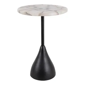 FARLEYVIEW WHITE TABLE 22 (IN) 4