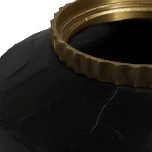 BLAINECLIFF BLACK VASE 19 (IN) 5