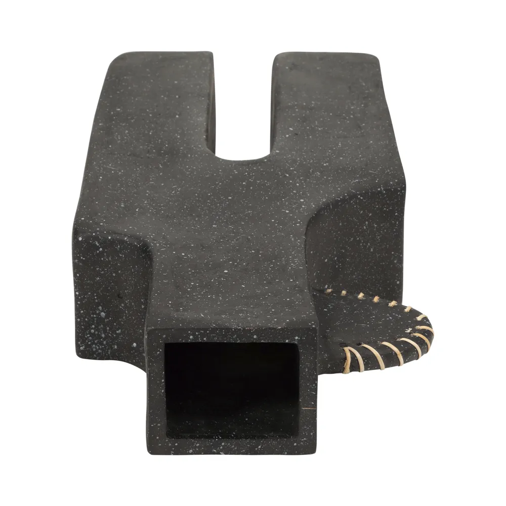 PAXTONWELL BLACK VASE 21 (IN)