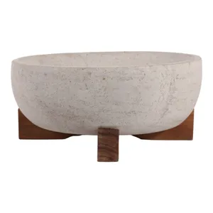 NATEVIEW WHITE BOWL 6 (IN) 5