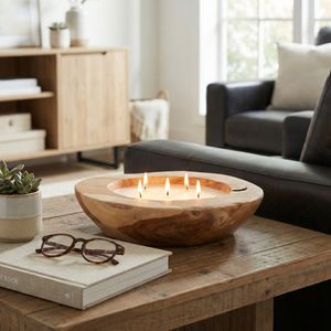 DUFFYHAM VANILLA TEAKWOOD CANDLE 3 (IN) 11
